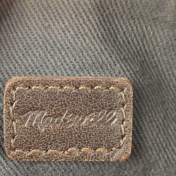 Madewell Handbag Womens Brown Suede Fringe Crossbody Shoulder Boho Tote Purse - Picture 4 of 7